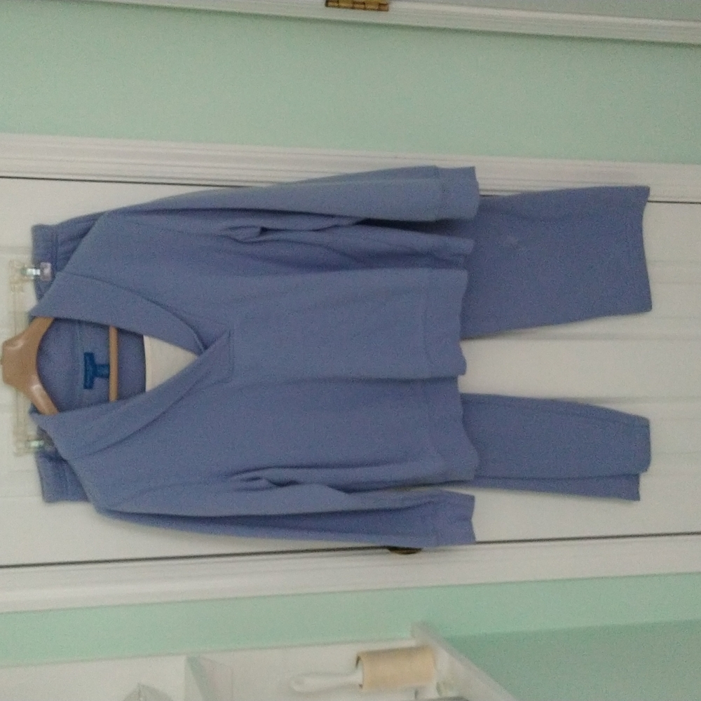 Blue Karen Scott Sweatshirt XL Set